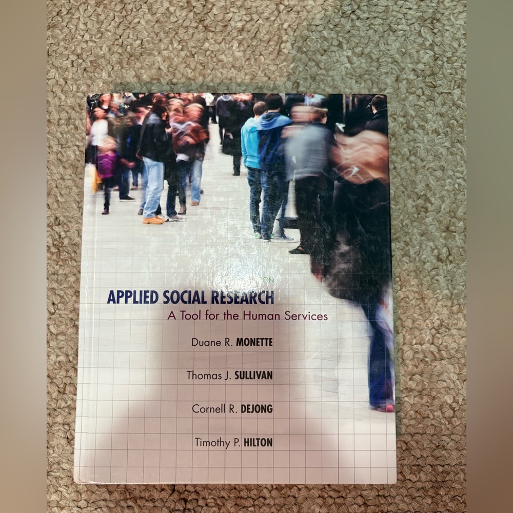 Applied Social Research Textbook